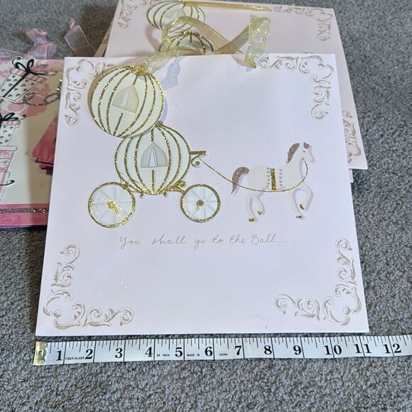 Gorgeous Large Wedding Gift Bags with Card 11.5”x 11.5”x 5.5” (12 Bags) NEW - Picture 15 of 16